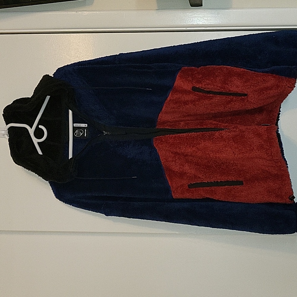 Men's Original Use Full-Zip Fleece Hooded Jacket, Size XL